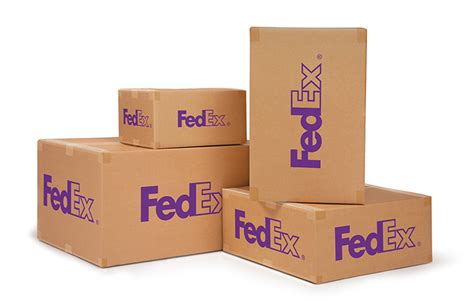 fedex shipping boxes online.